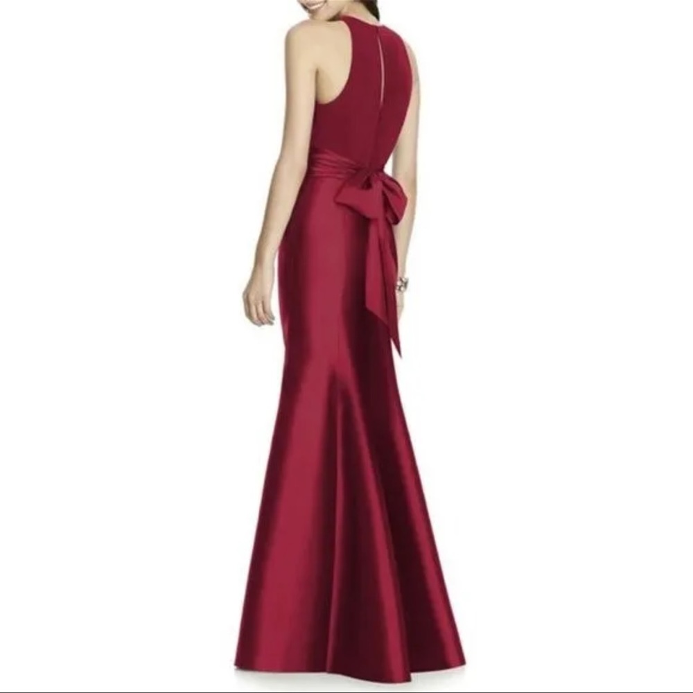 Alfred Sung Mikado Bridesmaid Dress (D737)